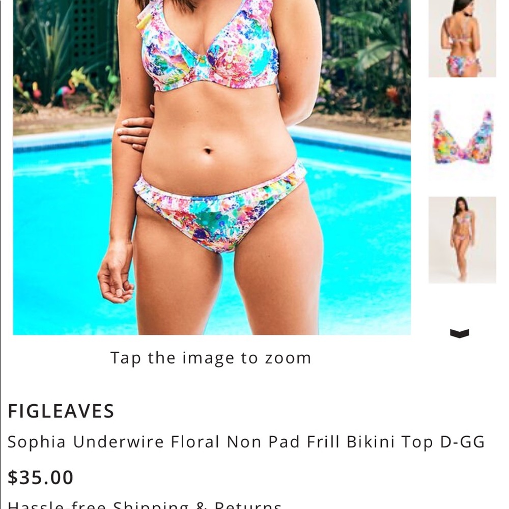 Figleaves bikini top